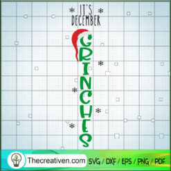 It's December Grinches SVG, Grinch Christmas SVG, Love Christmas SVG