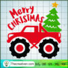 Merry Christmas Truck SVG, Christmas Truck SVG, Funny Christmas SVG 2 43 copy