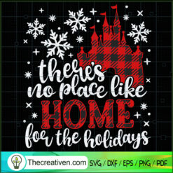 There's No Place Like Home F SVG Cut File for Cricut