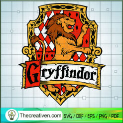 Gryffindor Logo SVG, Harry Potter SVG, Hogwarts Life SVG