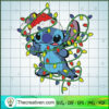 Stitch Christmas Lights SVG, Stitch Santa SVG, Christmas SVG 3 97 copy