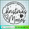 Probably Watching Christmas Movies SVG Cut File for Cr Design 61674 3 88 copy