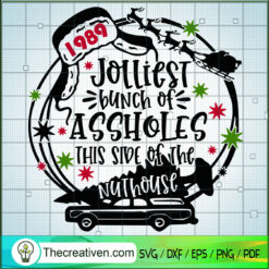 1989 Jolliest Bunch Of Assho SVG Cut File for Cricut