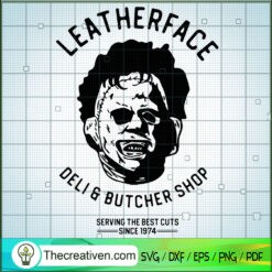 Leatherface Deli And Butcher Shop SVG Cut File for Cricut & Silhouette