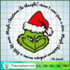 Maybe Christmas Doesn't Come SVG Cut File for Cricut & Silhouette