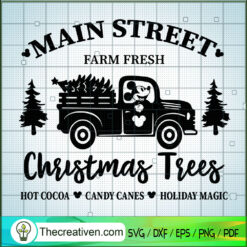 Main Street Farm Fresh Chris SVG Cut File for Cricut