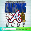 World Series Champions Atlan SVG Cut File for Cricut 3 3