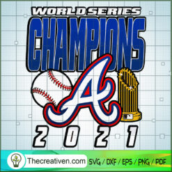 World Series Champions Atlan SVG Cut File for Cricut