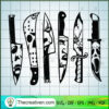 All Horror Characters Knife SVG Cut File for Cricut & Silhouette