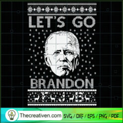 Let's Go Brandon SVG Cut File for Cricut & Silhouette Design 62009