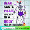 Dear Santa Please Give Me A  SVG Cut File for Cricut
