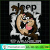 Jeep Wrangler SVG, Tasmanian Devil SVG, Jeep SVG