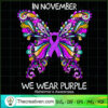 In November We Wear Purple SVG Cut File for Cricut & Silhouette 2 Untitled 10 copy 9
