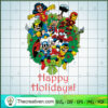 Happy Holidays SVG Cut File for Cricut & Silhouette 2 8 copy 1