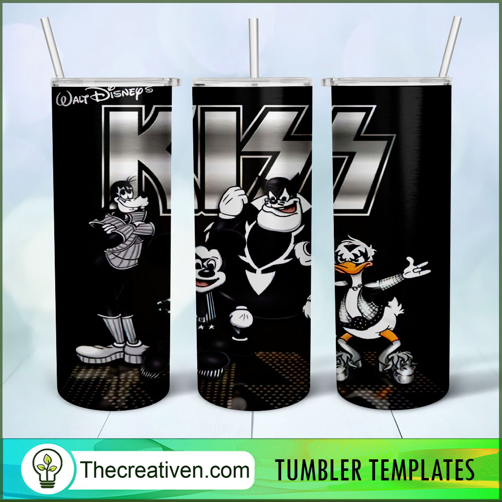 Kiss Character Disney Mickey D Tumbler Wrap Download 1 Kiss Character Disney Mickey D Tumbler Wrap Download