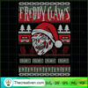 Freddy Claws SVG, Freddy Santa SVG, Horror Christmas SVG