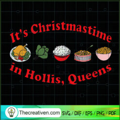 It's Christmastime In Hollis SVG Cut File for Cricut