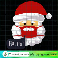 Safe Christmas Santa Claus SVG Cut File for Cricut & Silhouette