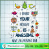 I Think Your Holiday Is Awes SVG Cut File for Cricut
