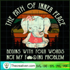 The Path Of Inner Peace Begi SVG Cut File for Cricut