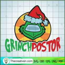 Grinchpostor SVG, Grinch Christmas SVG, Among Us Christmas SVG