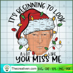 It's Begining To Look A Lot  SVG Cut File for Cricut Design 62766