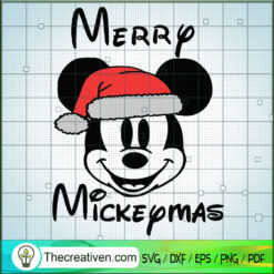 Funny Merry Mickeymas SVG Cut File for Cricut & Silhouette