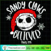 Sandy Claws Beliver Since 1988 SVG Cut File for Cricut & Silhouette