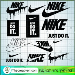 Nike Logo Brand SVG, Global Brand SVG, Nike Just Do It SVG