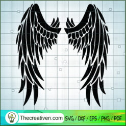 The Wing SVG, Wing SVG, Angel Wing SVG