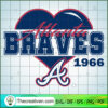 Atlanta Braves 1966 SVG, Atlanta Braves World Series SVG, MLB SVG