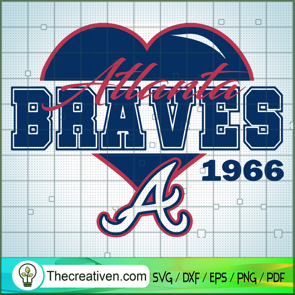 Atlanta Braves 1966 SVG, Atlanta Braves World Series SVG, MLB SVG 1 Atlanta Braves 1966 SVG, Atlanta Braves World Series SVG, MLB SVG