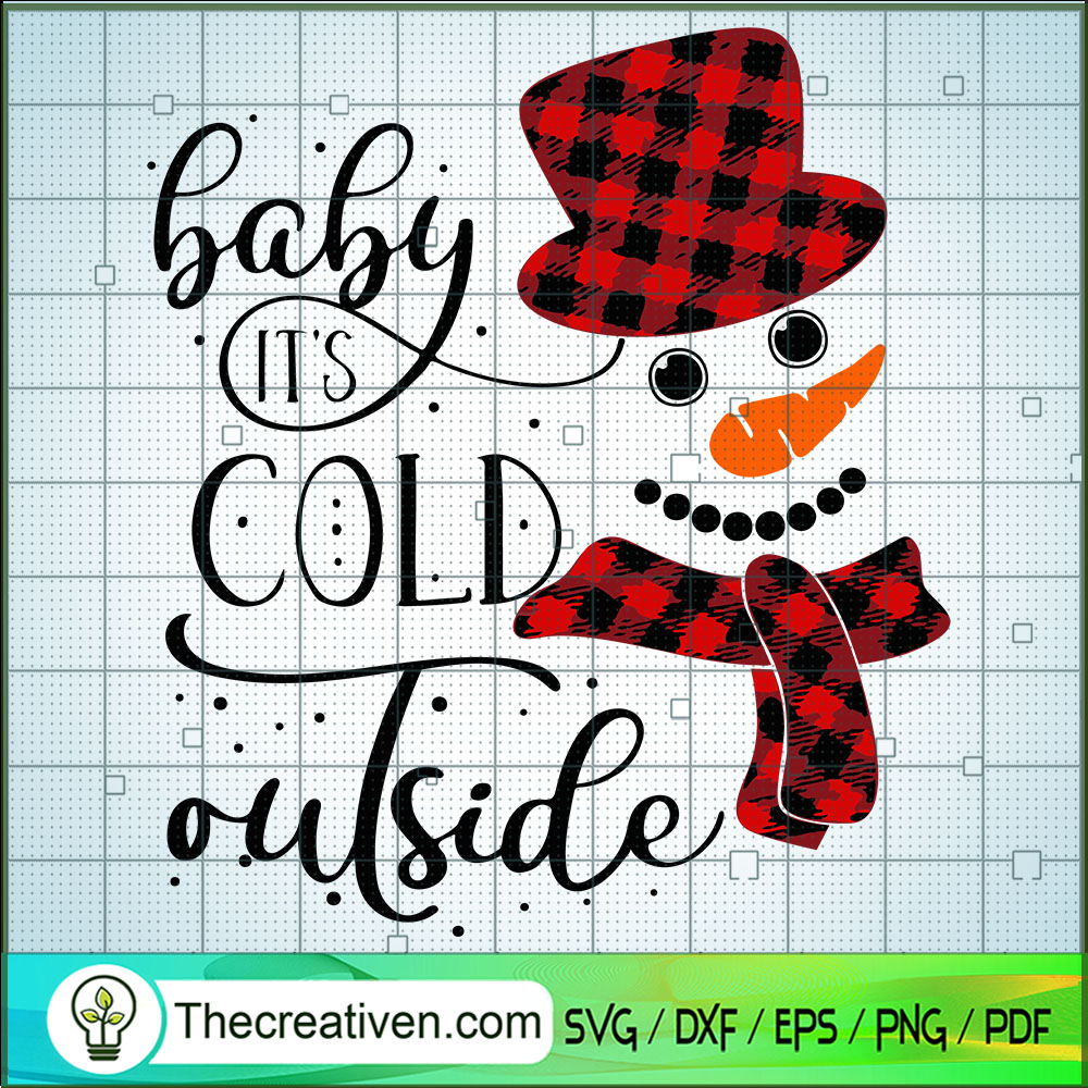 Baby it's COVID Outside SVG, Funny Christmas SVG, Snowman Paper SVG 1 Baby it's COVID Outside SVG, Funny Christmas SVG, Snowman Paper SVG