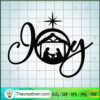 Joy with Christmas Nativity Scene SVG Cut File for Cricut & Silhouette 3 Joy with Christmas Nativity Scene SVG eps dxf Files for Cutting Machines like Silhouette Cameo and Cricut Commercial Use Digital Design copy