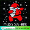 Merry Sus Mas SVG, Gaming Christmas SVG, Among Us Christmas SVG 3 Merry Sus Mas png Among Us png Christmas png Dabbing Santa png Amongus png Crewmate png Impostor png Sublimation Digital Print File copy