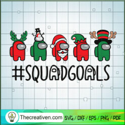 Squad Goals SVG Cut File for Cricut & Silhouette