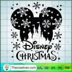 Disney Christmas Mickey Mous SVG Cut File for Cricut
