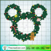 Christmas Wreath SVG Christmas Mickey Mouse SVG, Christmas Tree SVG 3 Christmas wreath svg Christmas mouse svg Mouse wreath svg Christmas vibes svg Merry copy