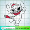 Disney Stitch Christmas SVG, Stitch Winter SVG, Christmas Vacation SVG