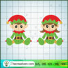 Elf SVG. PNG. Cricut cut files layered files. Silhouette. Girl Boy Elves Christmas. Cute Fes copy