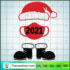 Funny Christmas Shirt Svg Christmas 2021 Svg Christmas Monogram Santa Hat Santa Boots copy