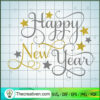 Happy New Year SVG, New Year's Eve SVG, Coutdown SVG 2 Happy New Year SVG New Years 2022 SVG Christmas SVG Digital Download Cricut Silhouette copy