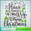 Have Yourself a Merry Little SVG Cut File for Cricut 2 Have yourself a Merry Little Christmas svg Inspired by Mickey Mouse svg Minnie Mouse Svg copy