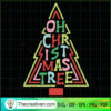 Vintage Retro Oh Christmas Tree SVG Cut File for Cricut & Silhouette 3 Vintage Retro Oh Christmas Tree Matching Xmas Holiday copy