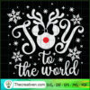 Joy To The World SVG, Merry Christmas SVG, Christmas SVG