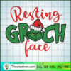 Resting Grinch Face SVG , Grinch Christmas SVG, Grinch SVG 3 Resting Grinch Face svg Christmas 2021 svg copy