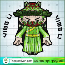 Ying Li SVG Cut File for Cricut & Silhouette