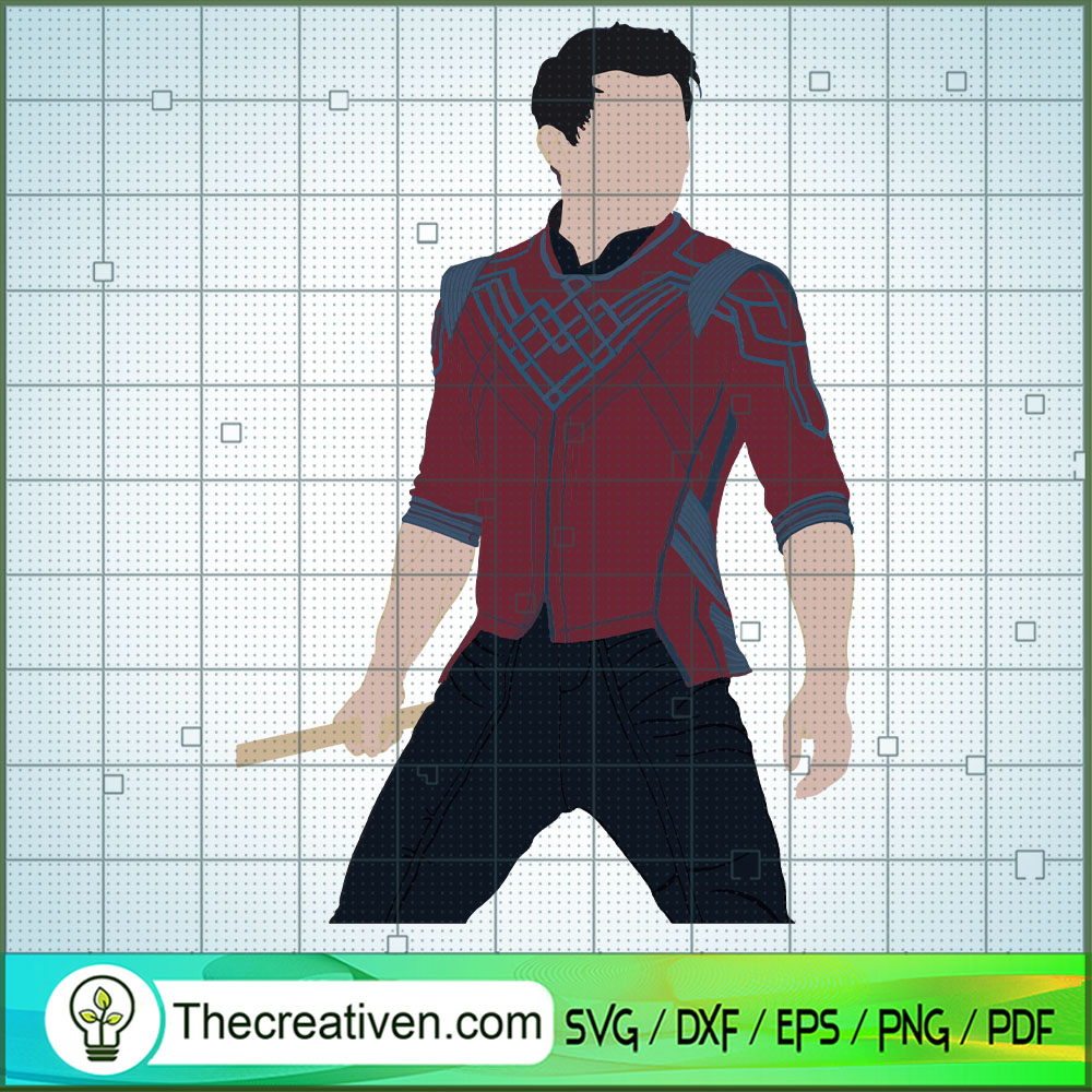 Shang-Chi Pose SVG Cut File for Cricut & Silhouette 1 Shang-Chi Pose SVG Cut File for Cricut & Silhouette