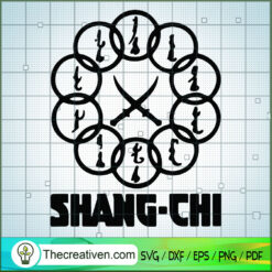 Shang-Chi Ten Rings Power SVG Cut File for Cricut & Silhouette