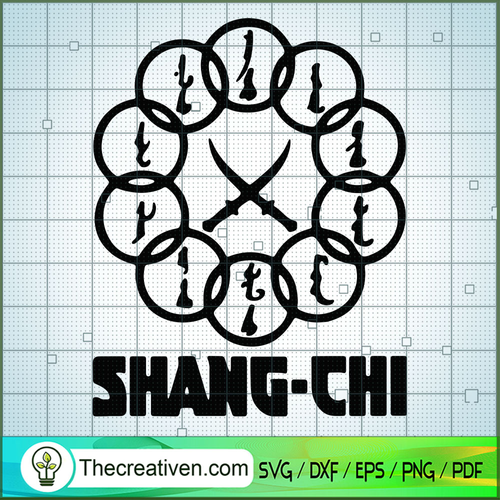 Shang-Chi Ten Rings Power SVG Cut File for Cricut & Silhouette 1 Shang-Chi Ten Rings Power SVG Cut File for Cricut & Silhouette